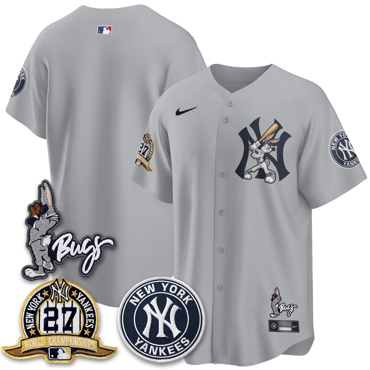 NYY Bunny Vapor Limited Jersey - Stitched