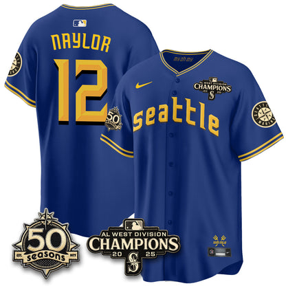 SEA Vapor Premier Limited Jersey - 50th Anniversary & AL West Division Champions - Steelheads Community Funds - Stitched