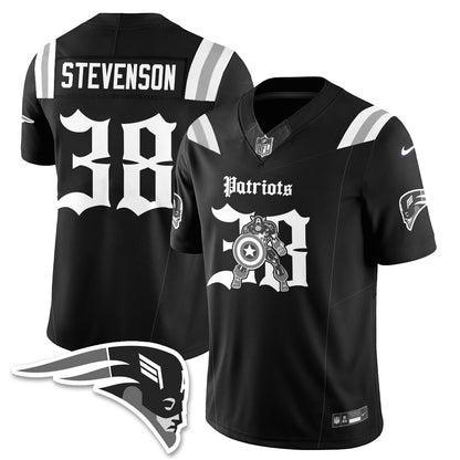 NE x Vibranium Shield Edition Vapor Jersey - Stitched