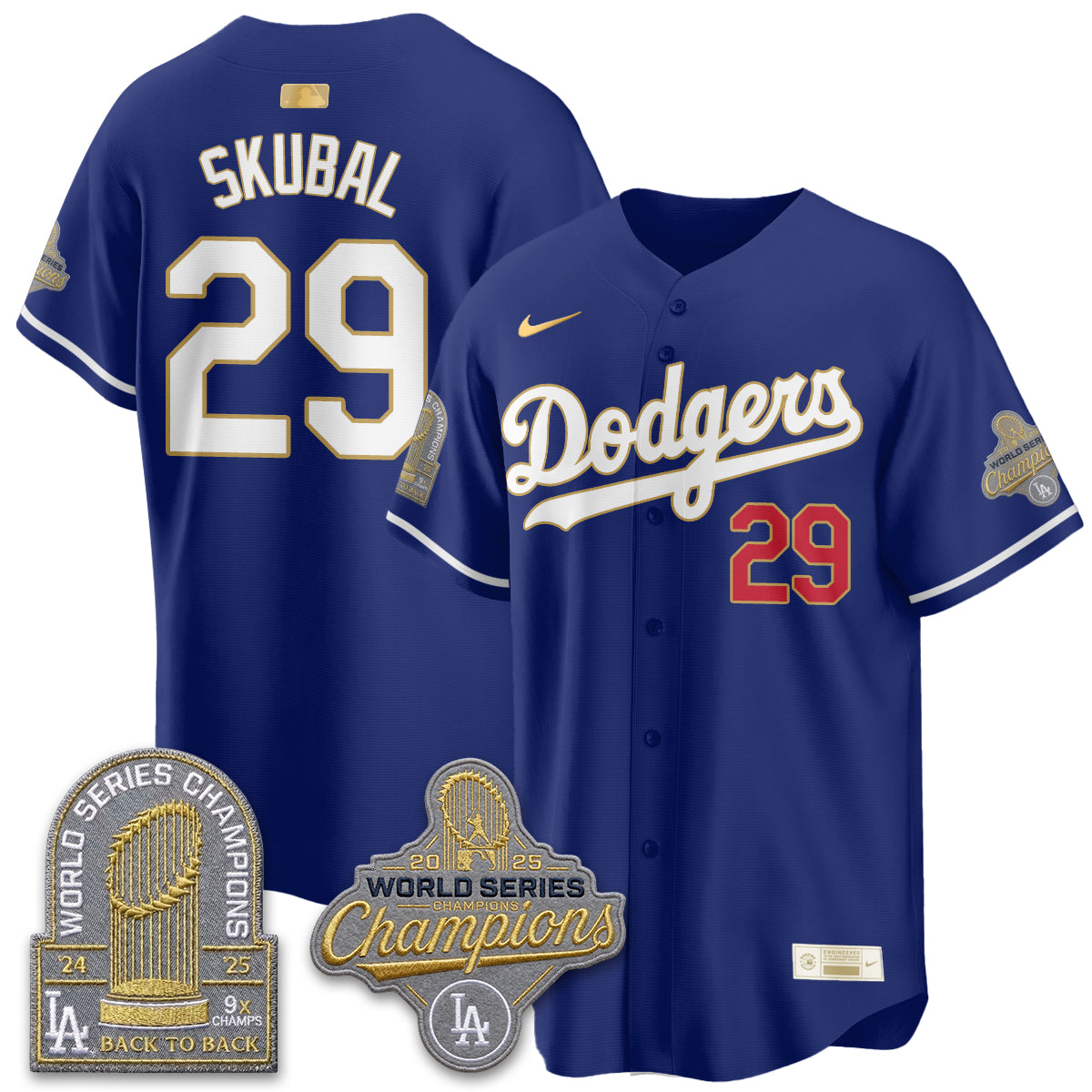 LAD Welcome No.29 Vapor Jersey- Stitched-NQD.
