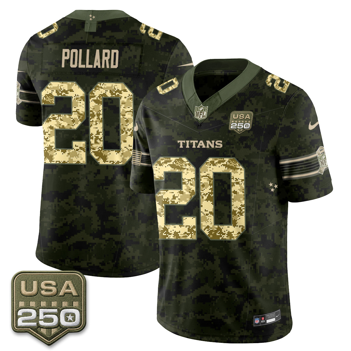 TEN 2026 Salute to Service Edition Vapor Jersey - Stitched