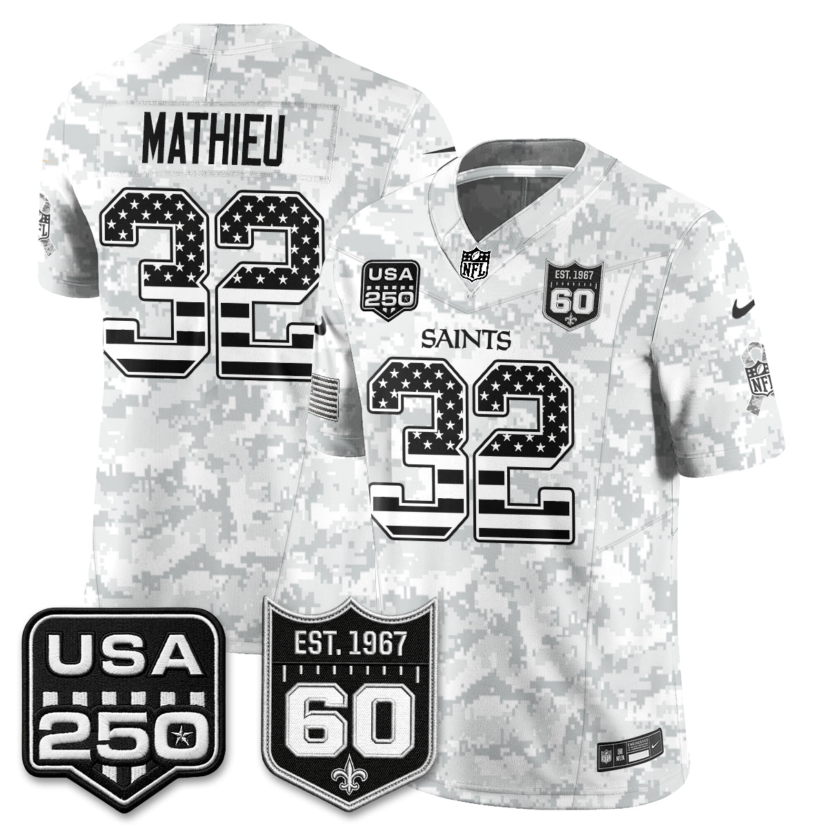 NO 2026 Salute to Service Vapor Jersey - Stitched