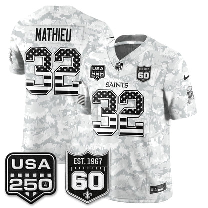 NO 2026 Salute to Service Vapor Jersey - Stitched