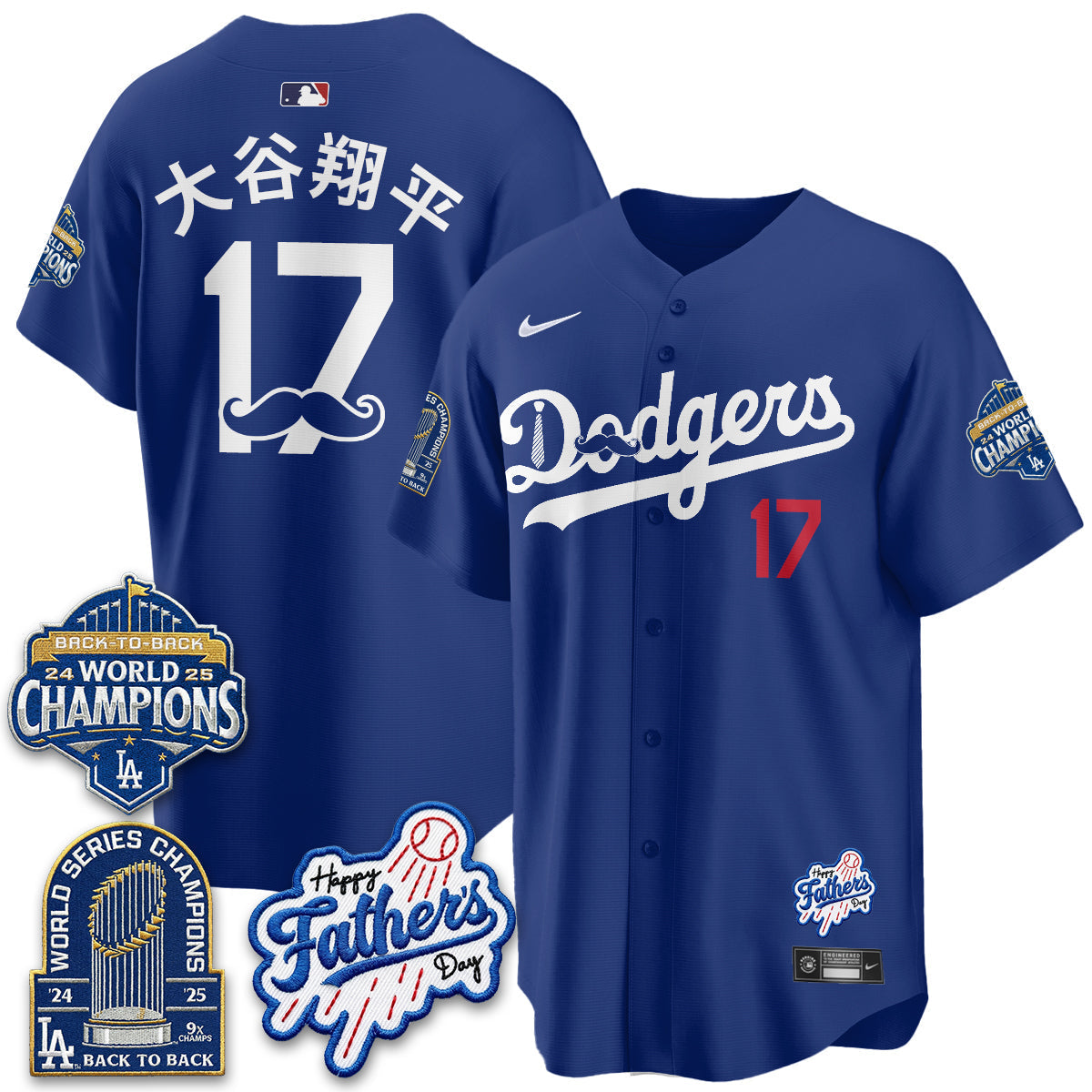 LAD Happy Father's Day 2026 Jersey - Stitched