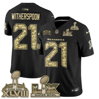 SEA 2026 Salute to Service V2 Vapor Jersey - Stitched