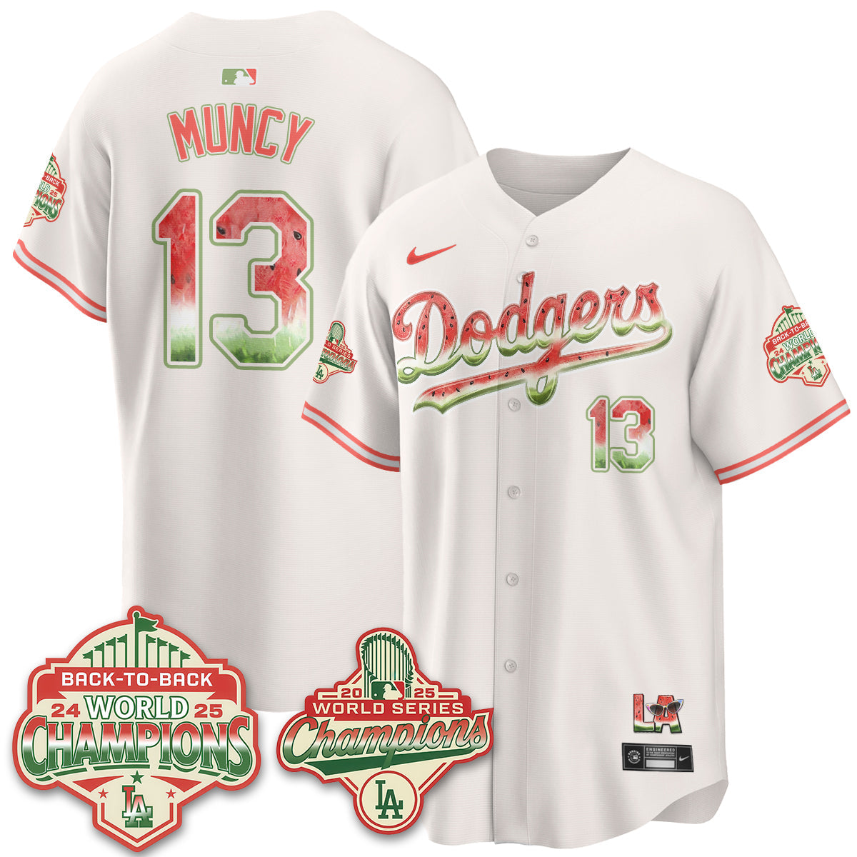 LAD National Watermelon Day Vapor Jersey - Stitched
