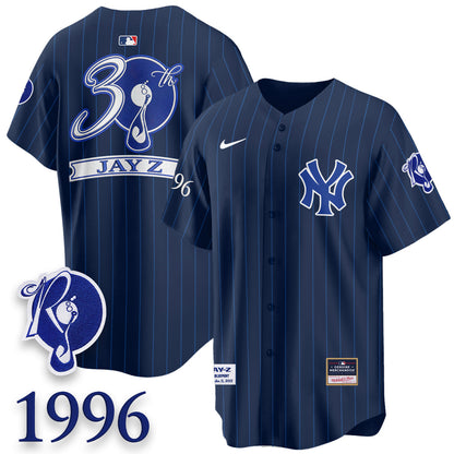 NYY x Jay Z Edition Vapor Jersey V2- Stitched