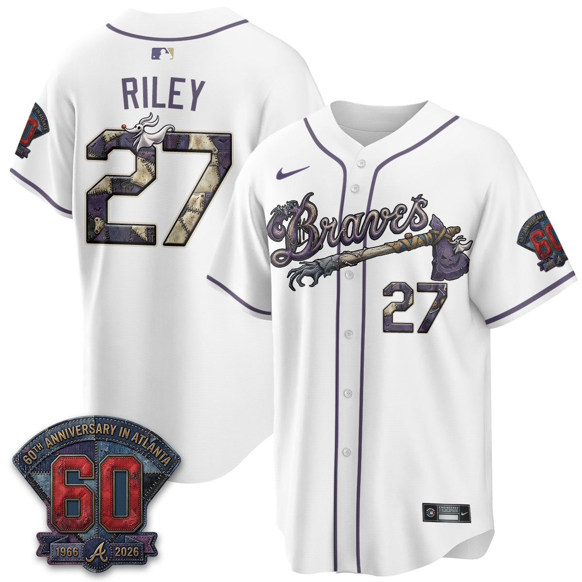 ATL Nightmare Edition Vapor Jersey - Stitched