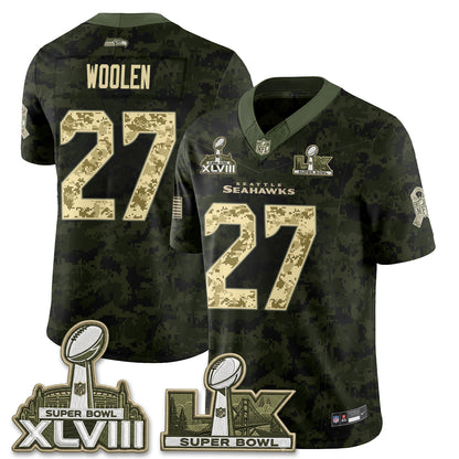 SEA 2026 Salute to Service Edition Vapor Jersey V2- Stitched