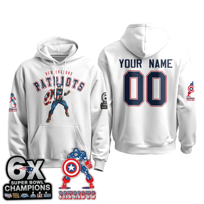 NE x Liberty Guardian Edition Pullover Custom Hoodie V1 - Printed