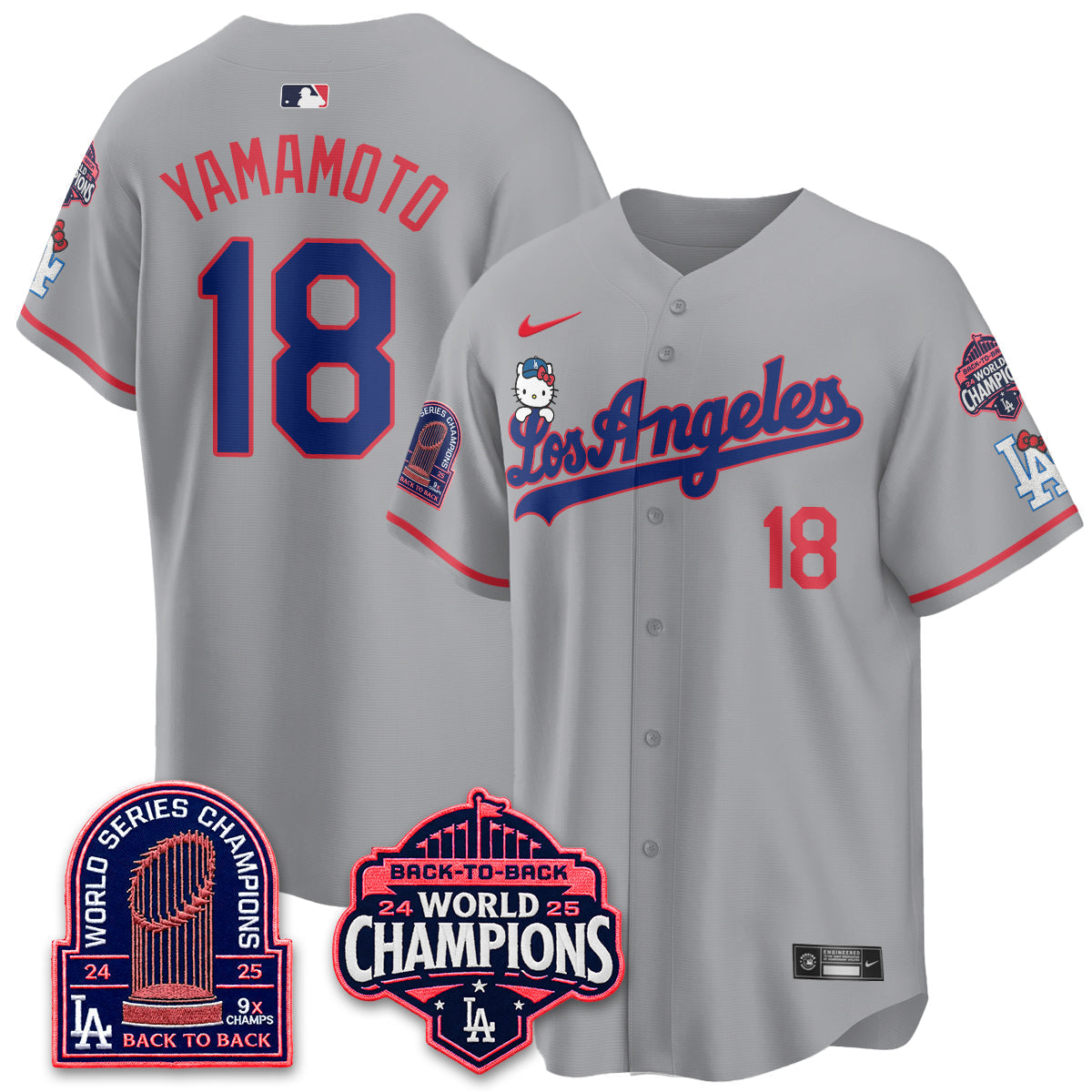 LAD x Hello Kitty Night 2026 Vapor Jersey - Stitched - V2