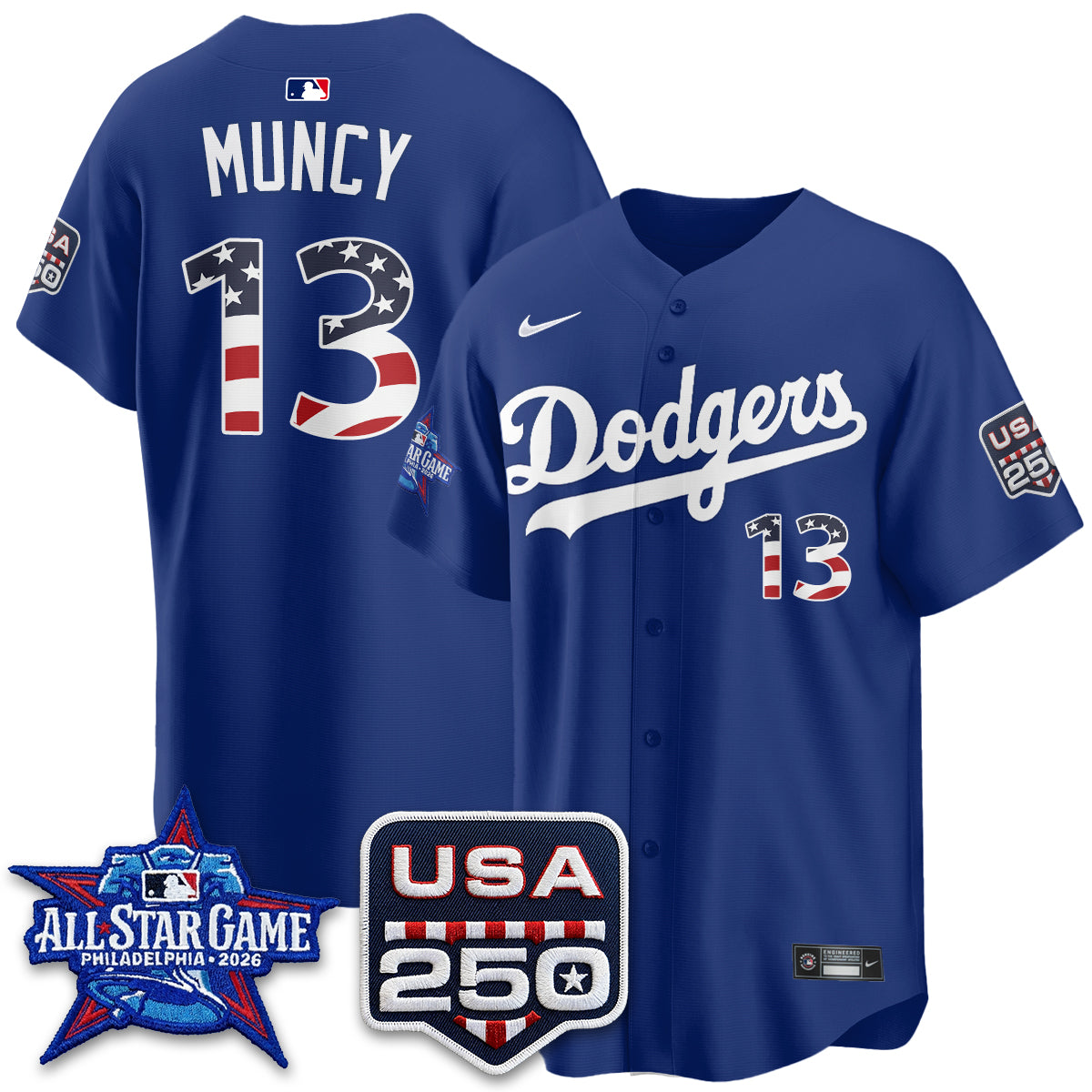 LAD 2026 All Star Edition Vapor Jersey- Stitched