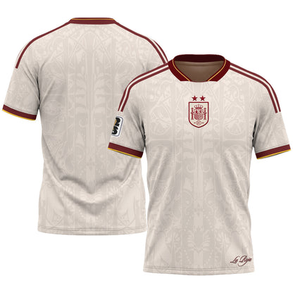 Spain 2026 Soccer Champions Vapor Jersey V2- Printed