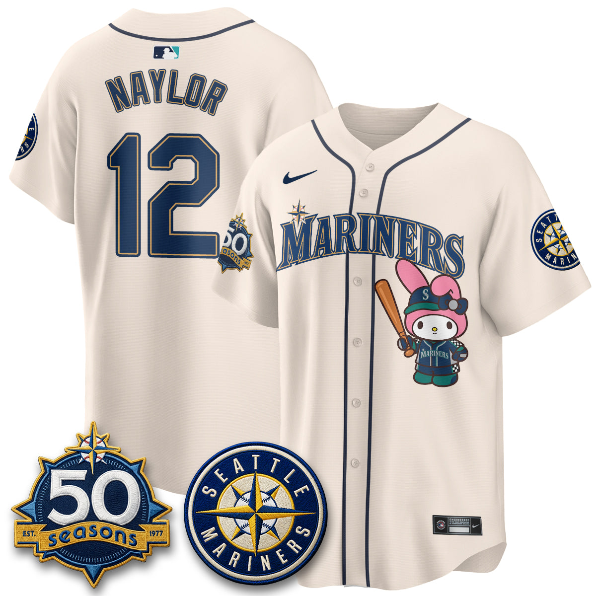 SEA x  Pink Sanrio Friend Vapor Jersey - Stitched