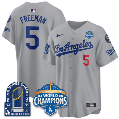 LAD Alternate Vapor Limited Jersey - 9x Champs - Stitched