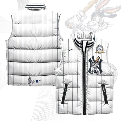 NYY Edition Unisex Puffer Vest - Printed