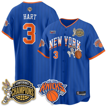 NYK 2026 NBA Finals x Bunny Vapor Jersey V2- Stitched