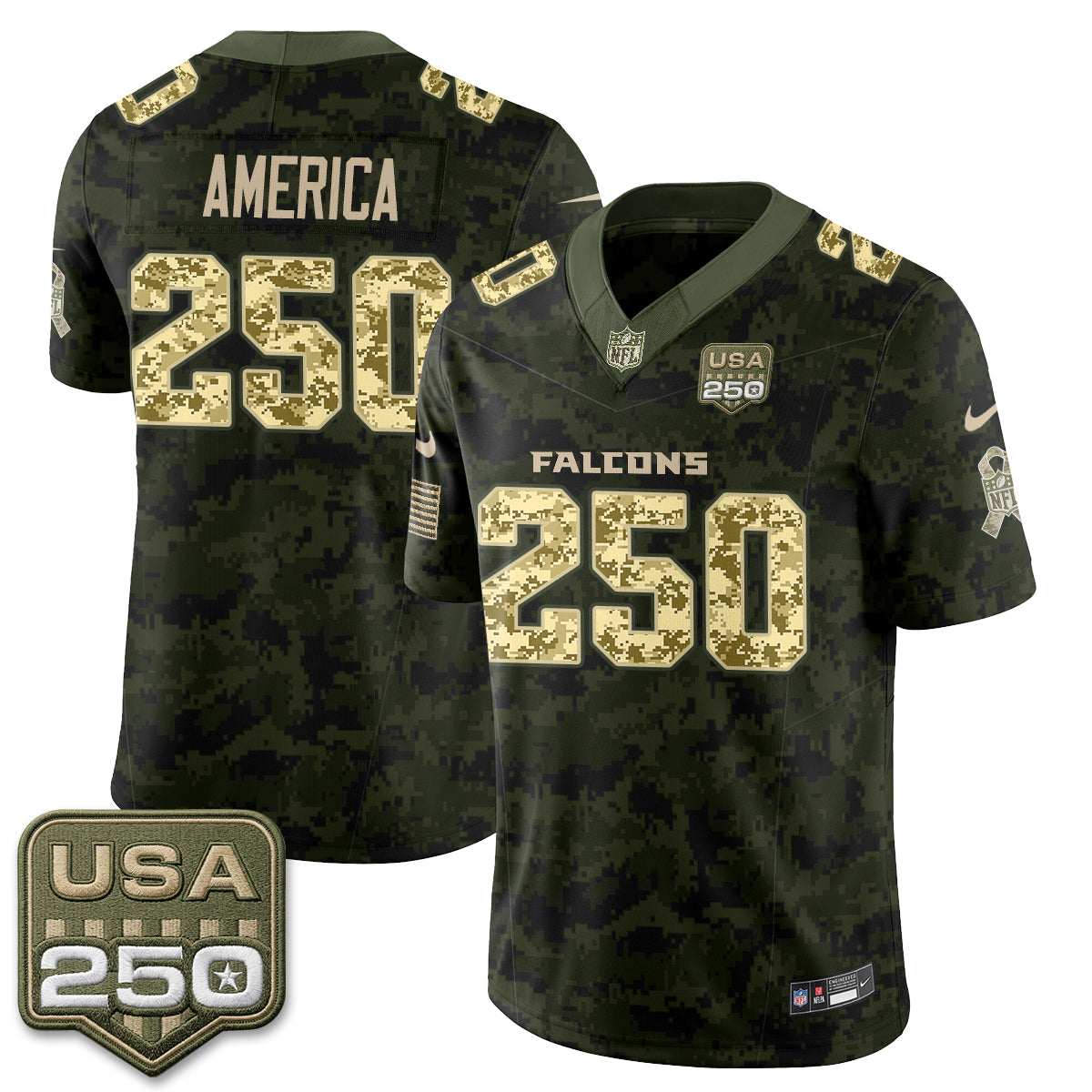 ATL 2026 Salute to Service Vapor Jersey - Stitched