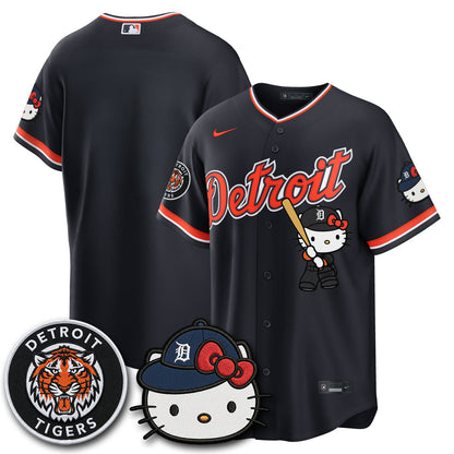DET x Meow KT Edition Vapor Limited Jersey - Stitched