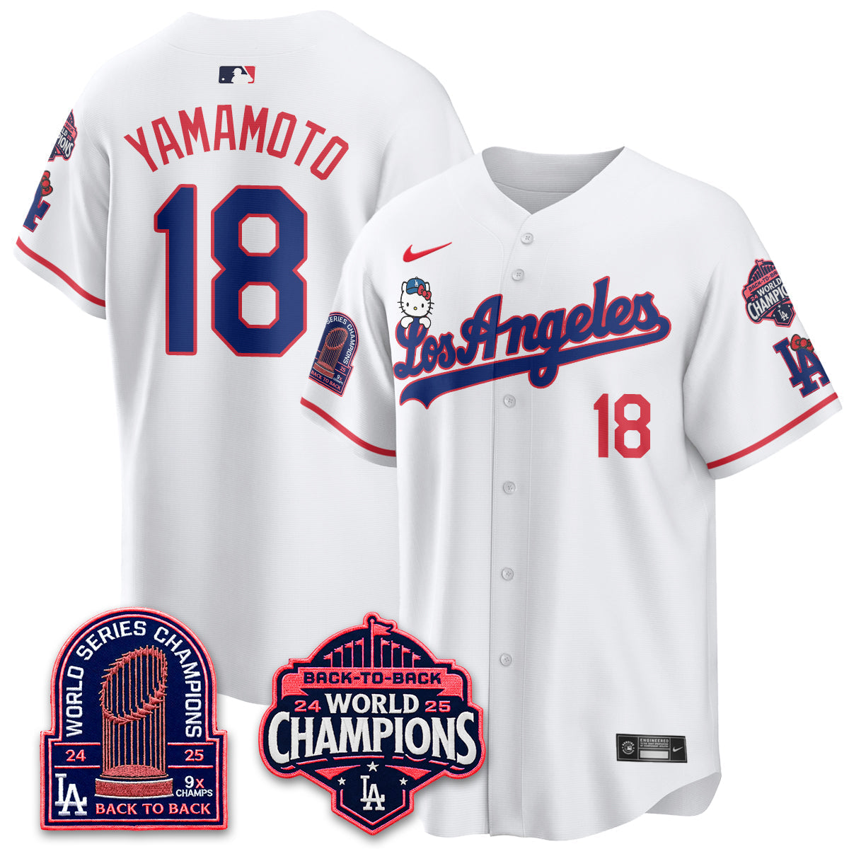 LAD x Hello Kitty Night 2026 Vapor Jersey - Stitched - V2