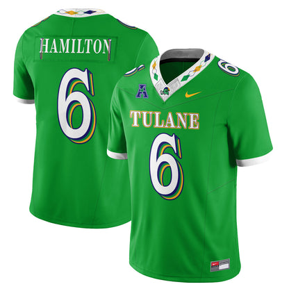 Tulane Green Wave 2026 City Football Vapor Jersey - Stitched