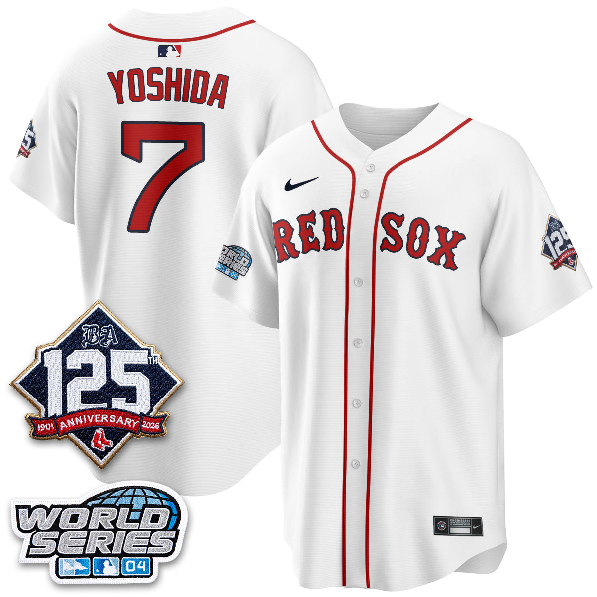 BOS Throwback 2004 Vapor Jersey - Stitched