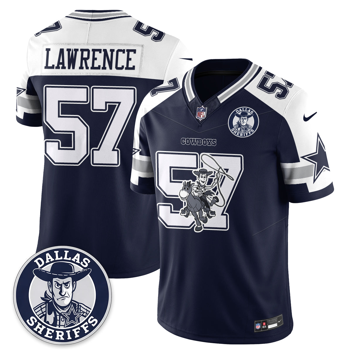 DAL x Toy Cowboy Edition Vapor Jersey - Stitched