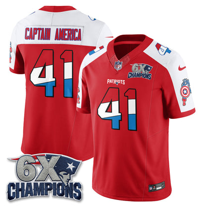 NE x Vibranium Shield Edition Vapor Jersey V2 - Stitched