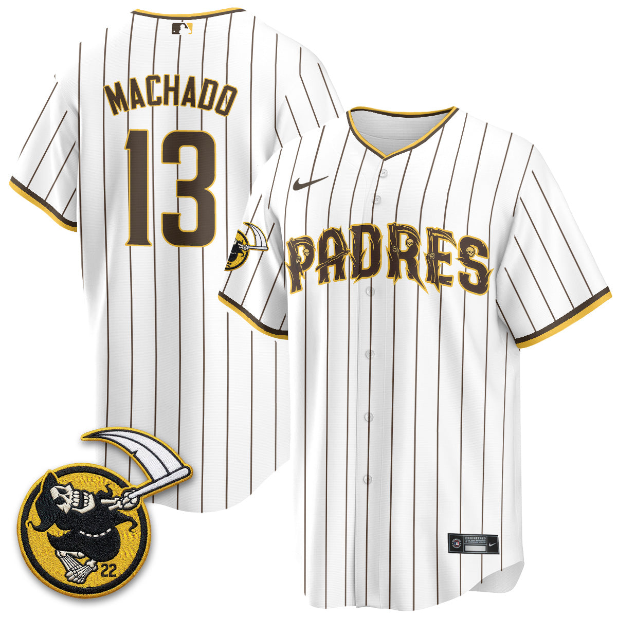 SD x Grim Reaper Vapor Jersey - Stitched