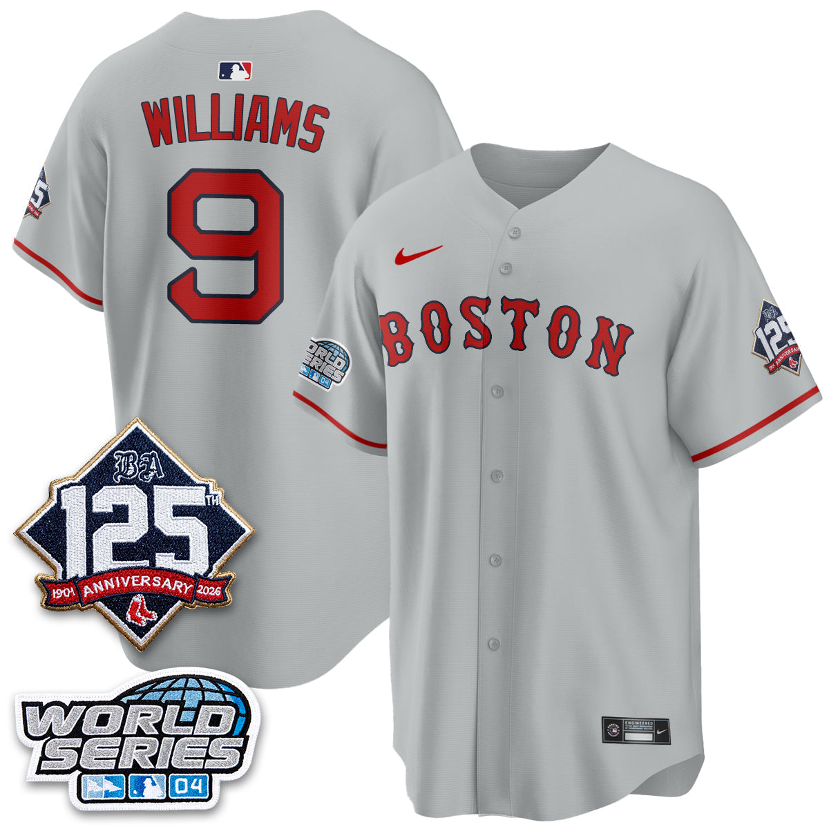 BOS Throwback 2004 Vapor Jersey - Stitched