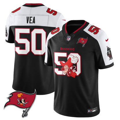 TB x Red Coat Captain Edition Vapor Jersey - Stitched