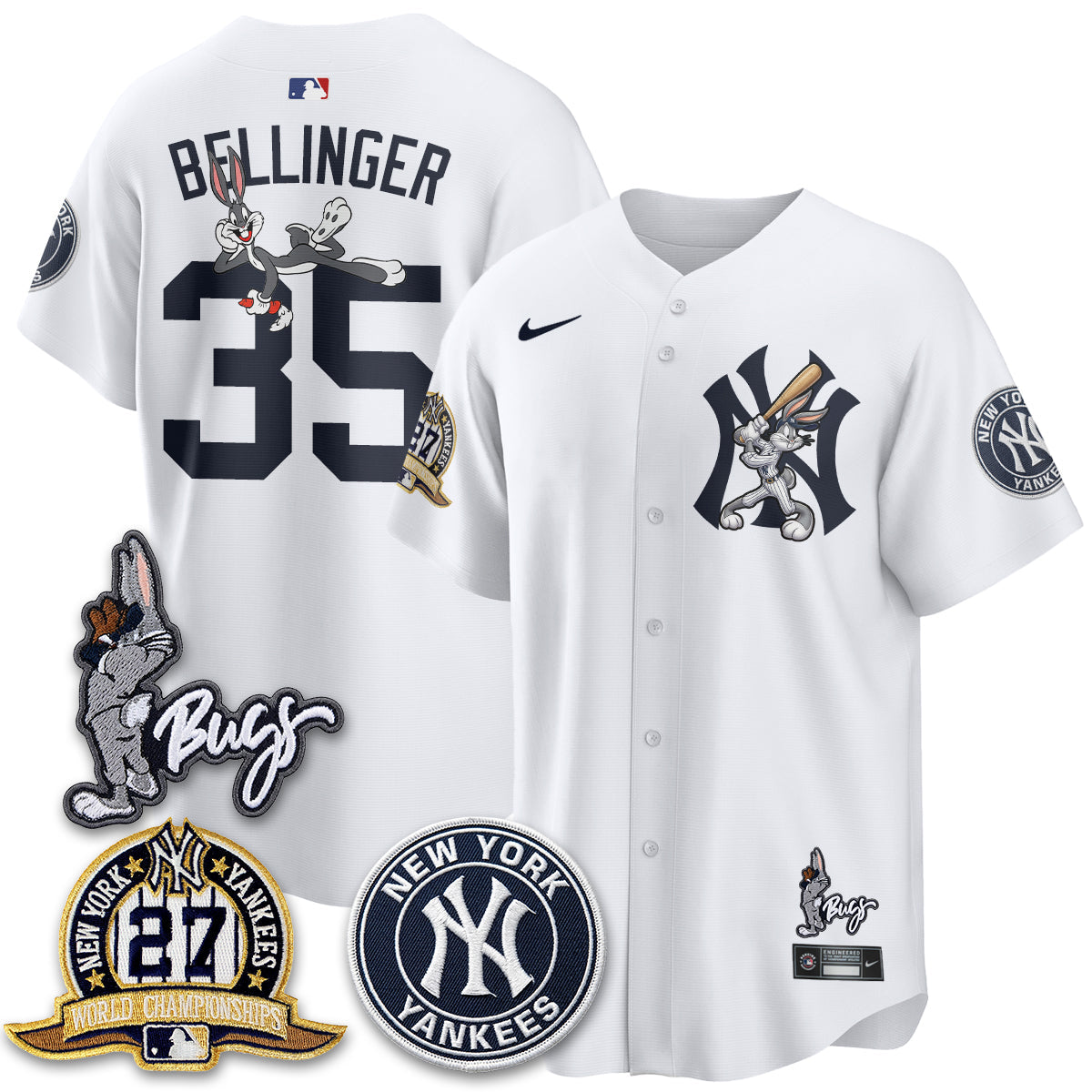 NYY Bunny Vapor Limited Jersey - Stitched