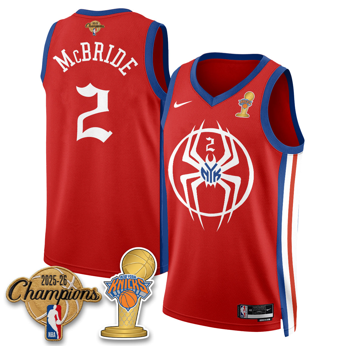 NYK 2026 Champions Brand New Day Vapor Jersey - Stitched-NQD