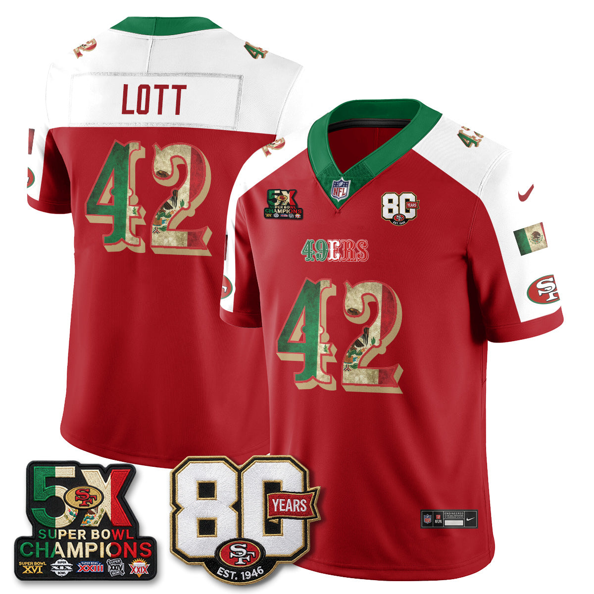 SF Mexican Edition Vapor Jersey - Stitched