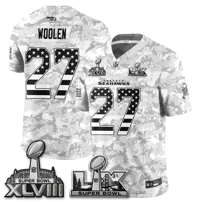 SEA 2026 Salute to Service Edition Vapor Jersey V2- Stitched