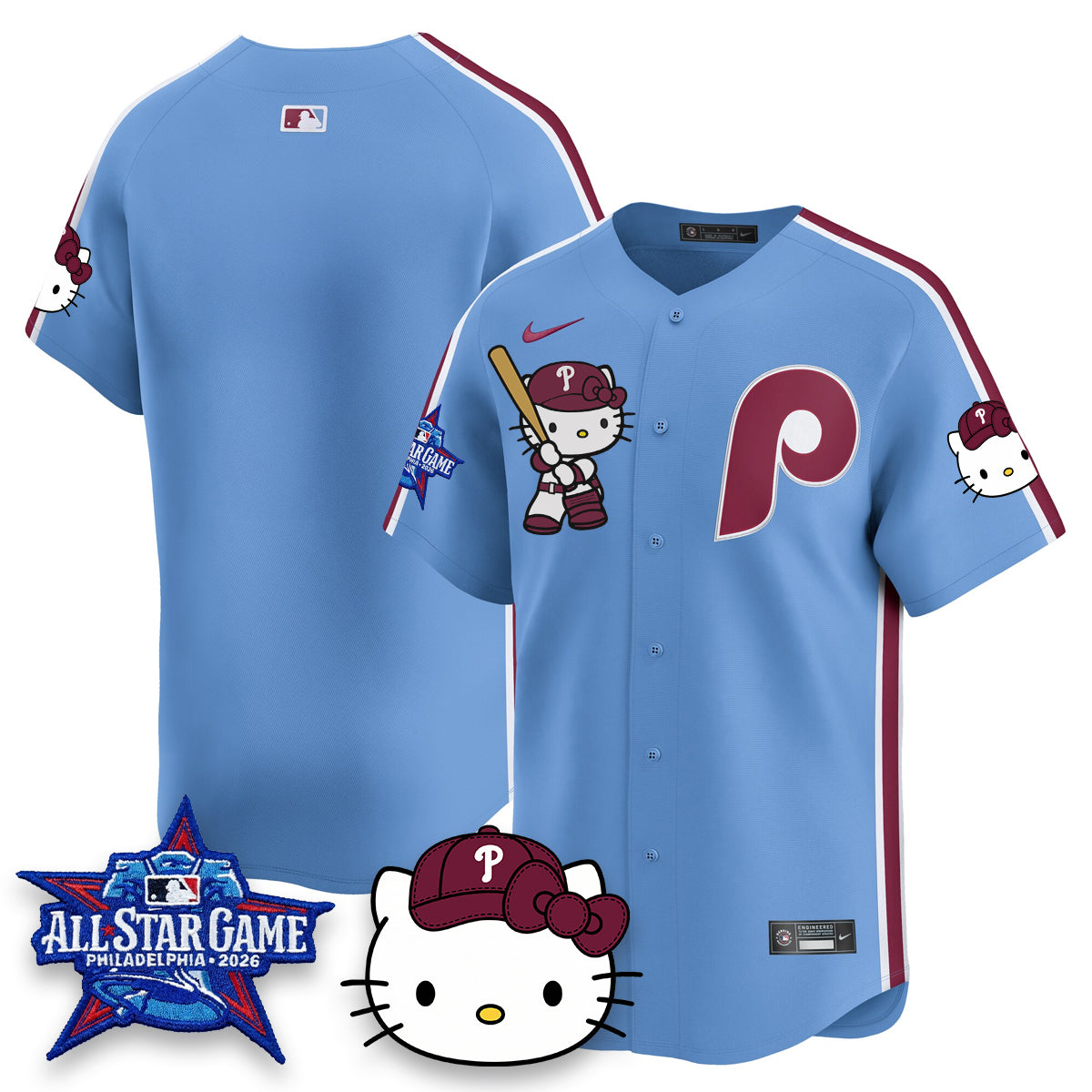 PHI x Meow Kitty Vapor Limited Jersey V2- Stitched-NQD