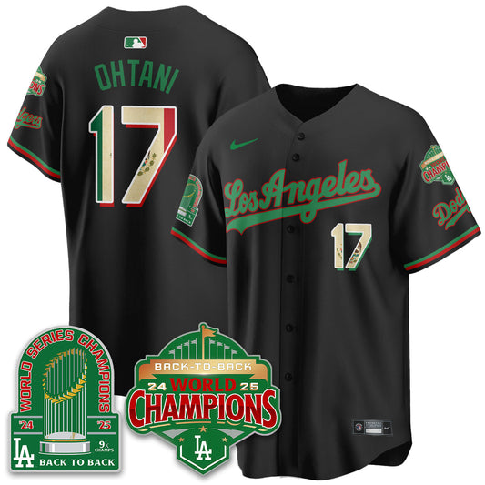 LAD Mexico Vapor Limited Jersey - 9x & B2B Champs - Stitched