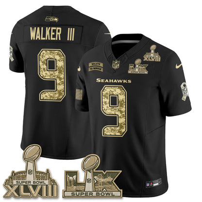 SEA 2026 Salute to Service V2 Vapor Jersey - Stitched