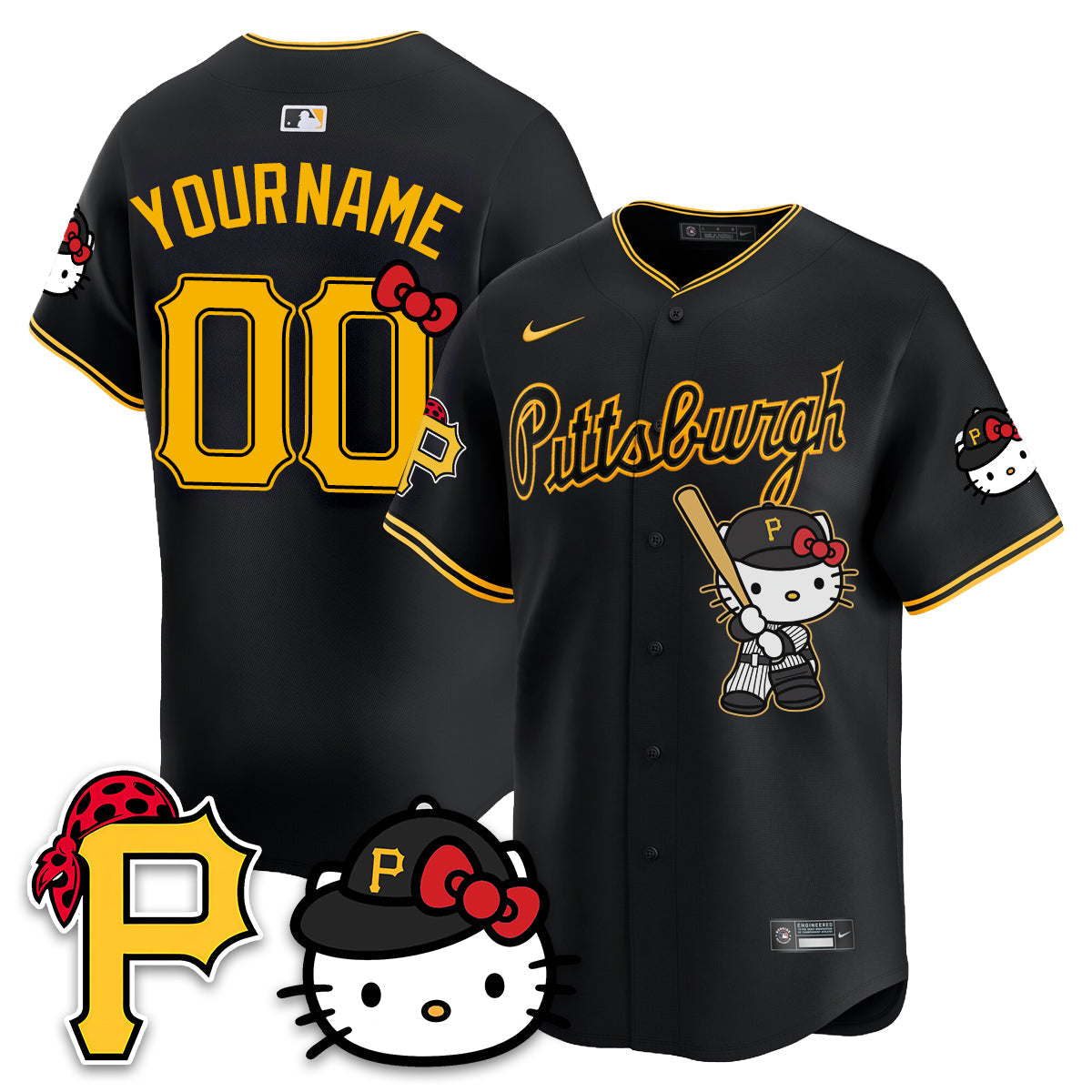 PIT x Meow KT Vapor Limited Custom Jersey - Stitched