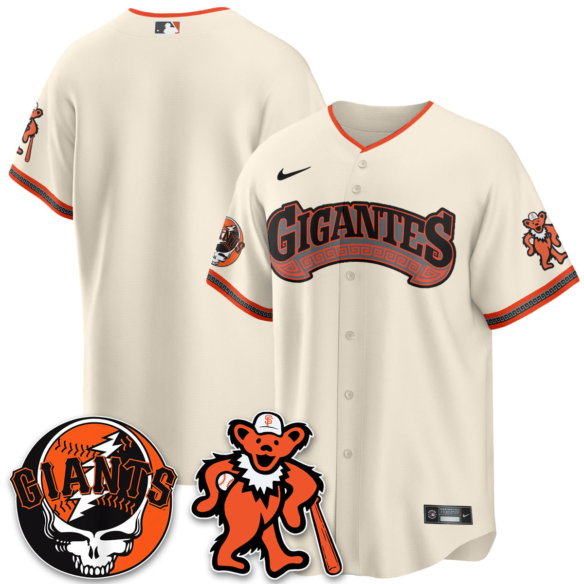 SF x Grateful Dead Vapor Jersey - Stitched