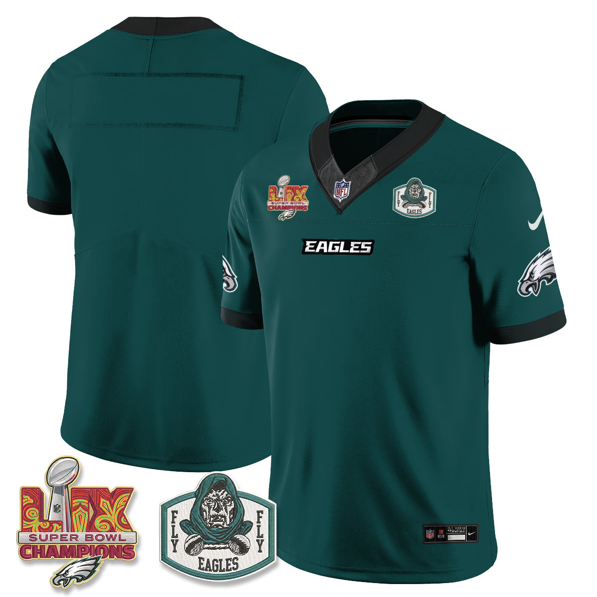 PHI x Green Cape Villain Edition Vapor Jersey - Stitched