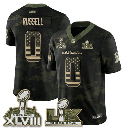 SEA 2026 Salute to Service Edition Vapor Jersey V2- Stitched