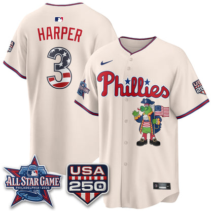 PHI 2026 All Star Phanatic Edition Vapor Jersey - Stitched