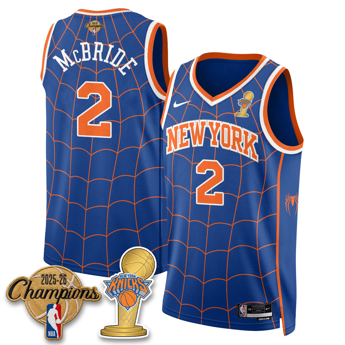 NYK 2026 Champions Brand New Day Vapor Jersey - Stitched-NQD