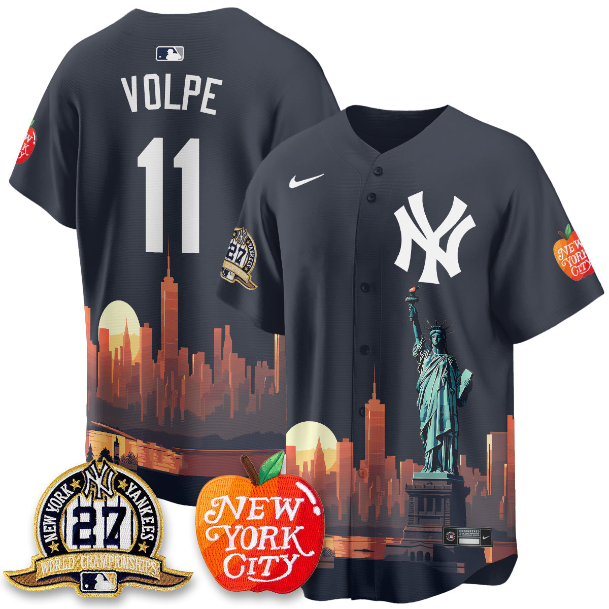 NYY City Edition Vapor Jersey - Stitched