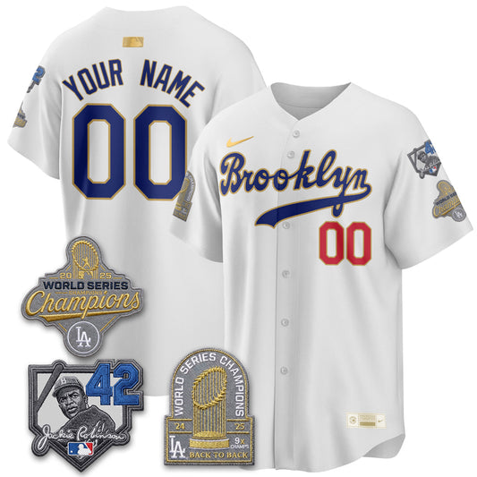LAD 2026 Brooklyn Jackie Robinson Limited Custom Jersey - Stitched