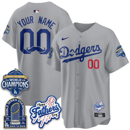 LAD Happy Father's Day 2026 Custom Jersey - Stitched