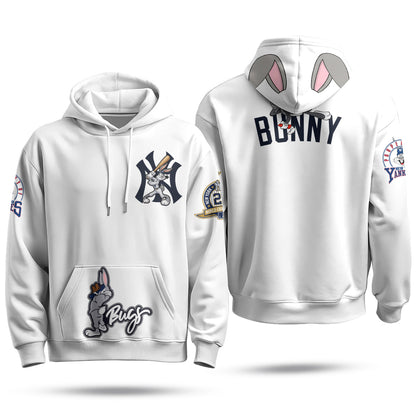 NYY Bunny Vapor Limited Hoodie - Printed