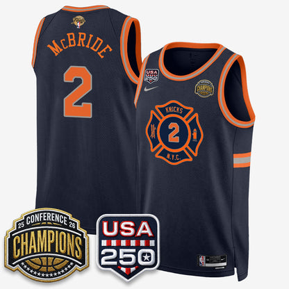 NYK 2026 NBA Eastern Conference Champions City Edition Jersey - Stitched