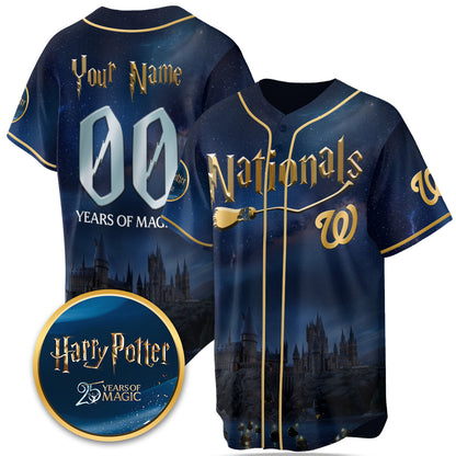 Baseball Team x HP 25 Years of Magic Limited Edition Custom Jersey - Printed